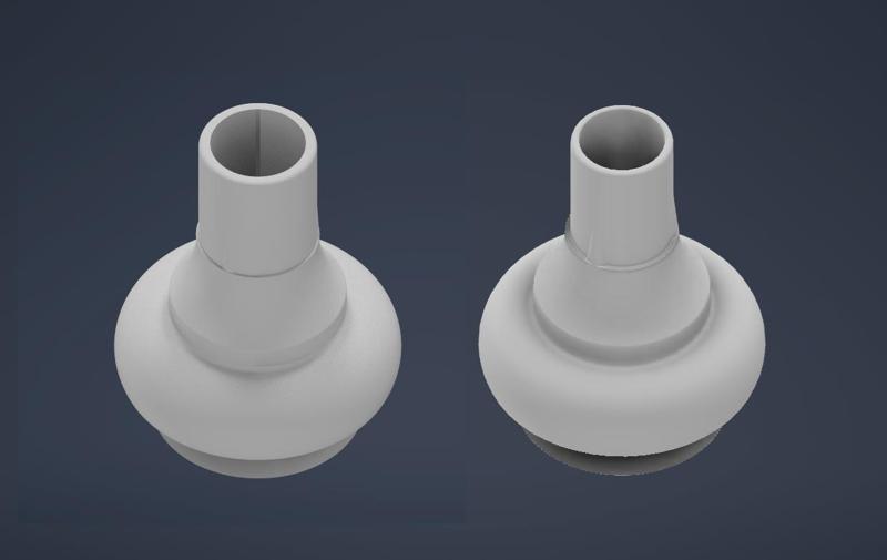 Shower curtain bar (spare part)