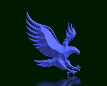 Eagle on the Attack - Elegance and Power in your Decoration