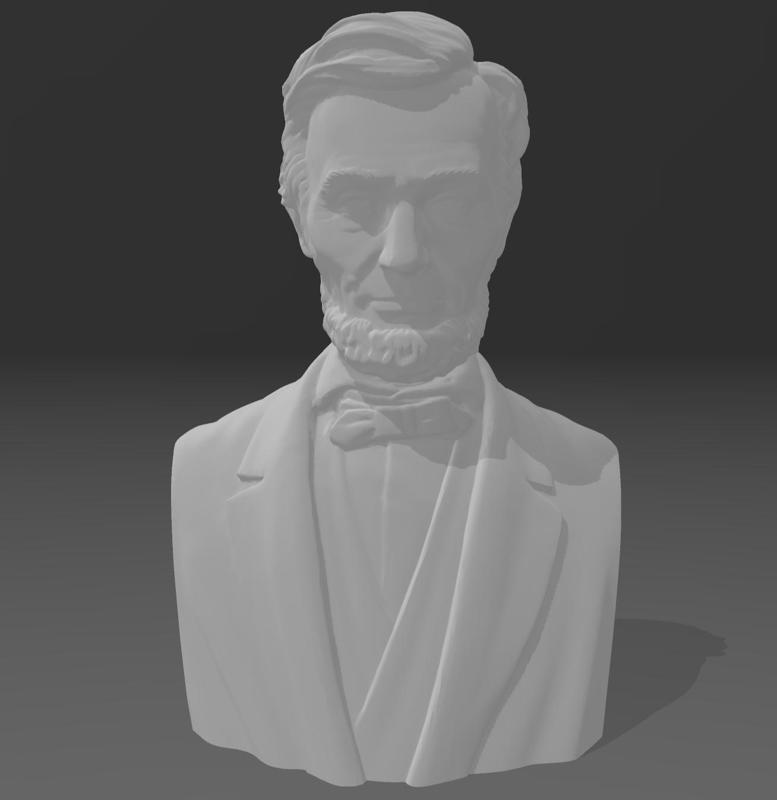 Abe Lincoln Head Bust
