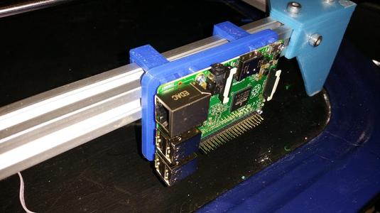 RasPi2 Side Mount for 2020 Extruded Aluminum