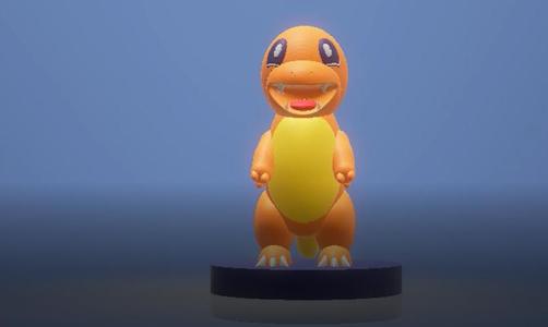 3D dragon character  3d printable model