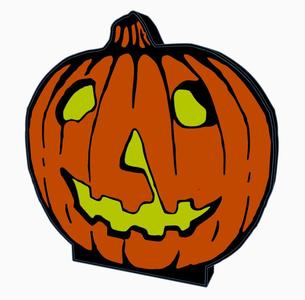 HALLOWEEN Pumpkin (1978) Lightbox by MANIACMANCAVE3D