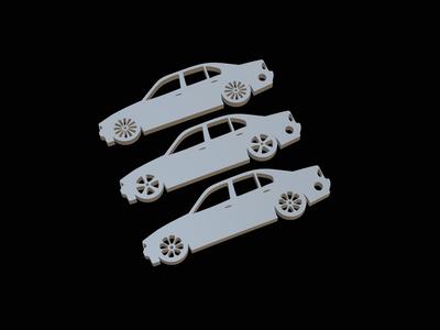 BMW e38 7series keychain