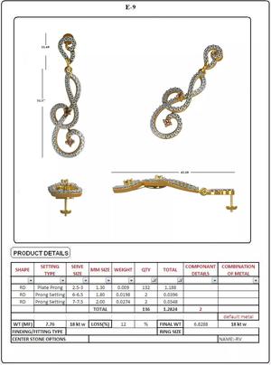 Long Earring 09