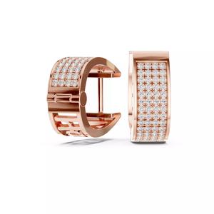 Round Cut Diamond Hinged Earring 3DM STL Video