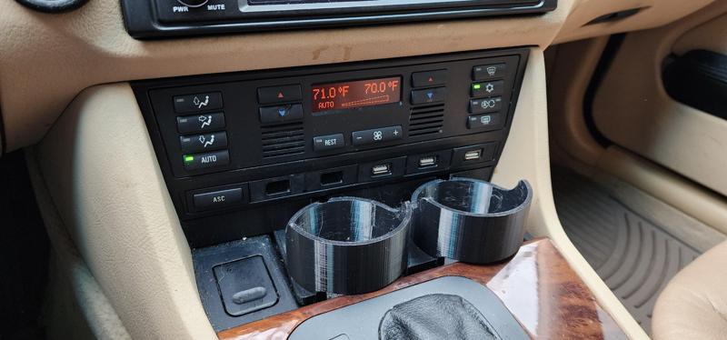 BMW E39 Cupholder (factory screw-in replacement)