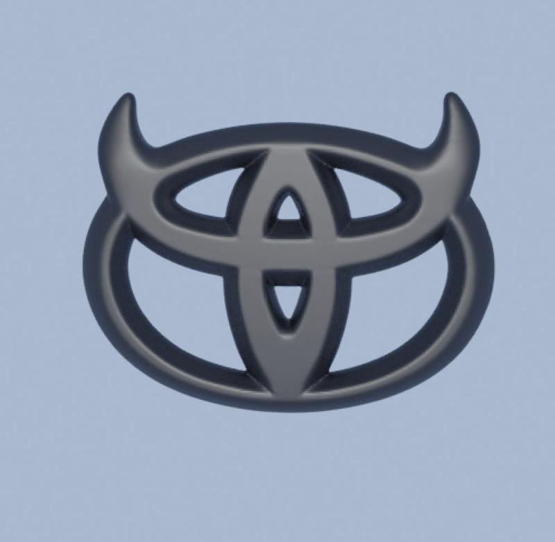 Toyota devil emblem