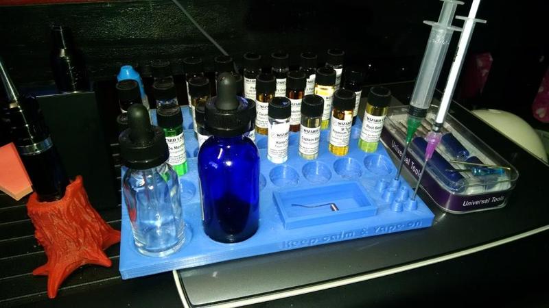 DIY Mixing Station (24 bottles) for Vaporizor e-juice (Vape, vapelife, vapegear)