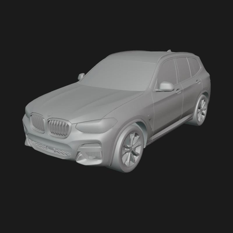 BMW X3 M40 CAR 3D STL FILE | BMW X3 M40 CAR DIGITAL FILE