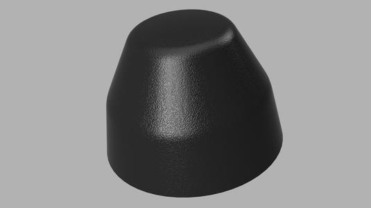 Bmw E30 - front seats sleds nut cap, early (52 10 1 913 670)