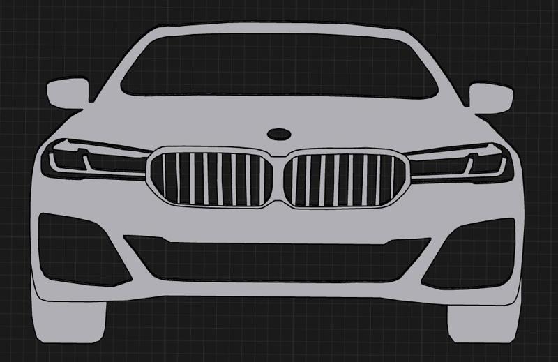 BMW 5 Series G3X key fob