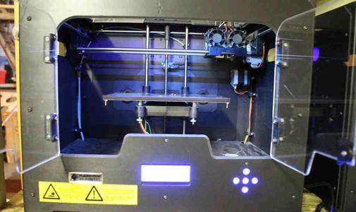 Acrylic Doors for Flashforge Creator X (or similar Replicator2 Clones)