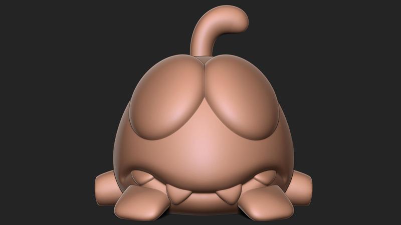 Om Nom from the Cut the Rope