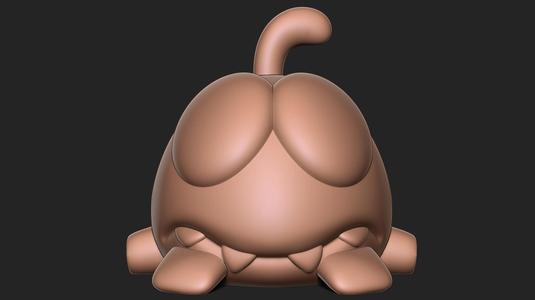 Om Nom from the Cut the Rope