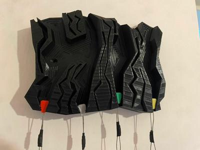 Climbers' Key Chain Holder
