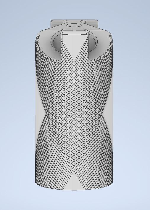 Arm Wrestling Eccentric - Cylindrical Harness Rail 70 and 80mm