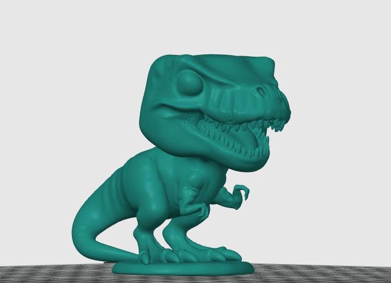 🦖T-REX FUNKO FAN ART JURASSIC WORLD REBIRTH