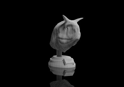 Carnotaurus Bust