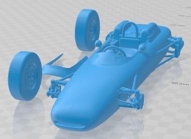 Porsche 804 F1 1962 Printable Car