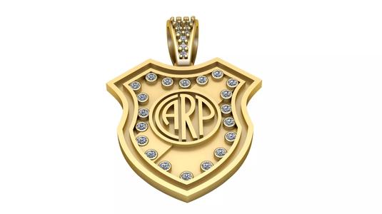 Custom Shield Pendant