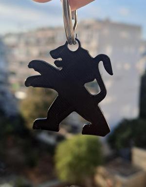 Peugeot Keychain Logo
