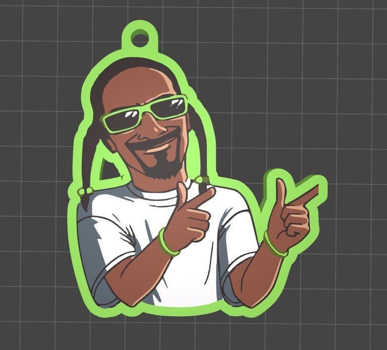 Snoop Dogg Cartoon keychain