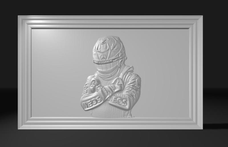 Lewis Hamilton - Iconic Art Collection