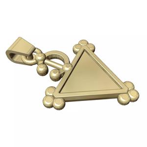 BERBER PENDANT FIBULA 3D PRINT MODEL