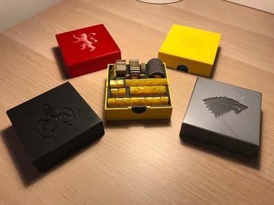 Game of Thrones Board Game - organizer lid