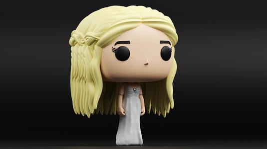 Daenerys Targaryen funko pop from Game of Thrones