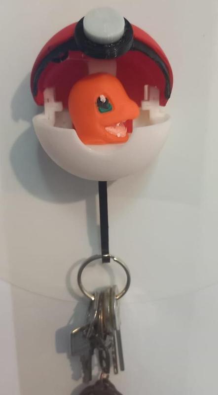 Key Holders Pokeball - Pokemon- Cubone