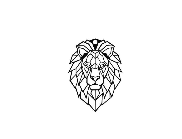 lion head keychain