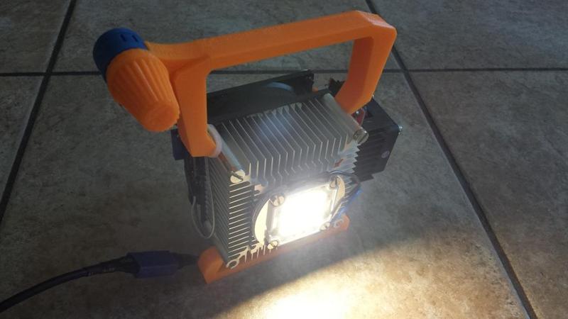 100W Flashlight Parts (Handle, Feets, Poti Knob, Boost Cover)