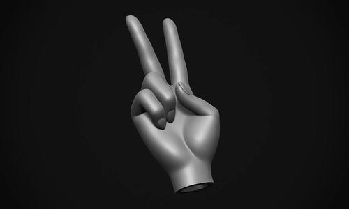 Female Victory Hand