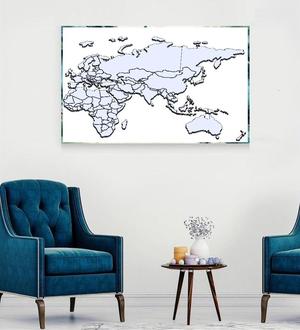 World Map For Travellers