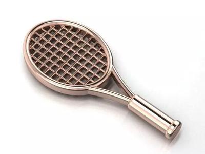 tennis racket necklace