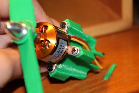 Brushless motor mount