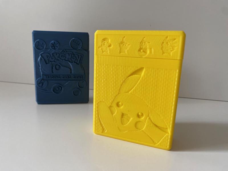 Pokemon TCG card box - Base set - classic - genric - Pikachu theme