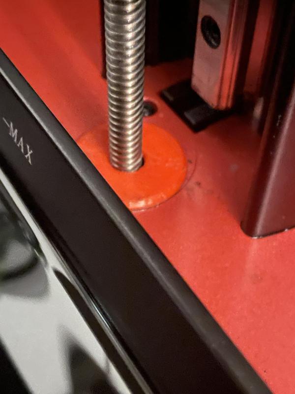 Elegoo Resin Printer Lead Screw Cap