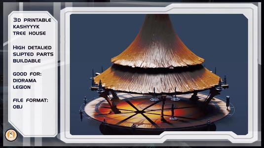 Star wars kashyyyk tree house