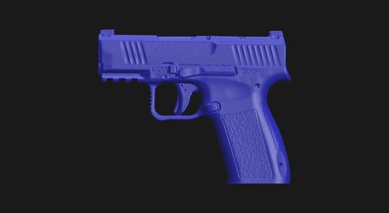 CANIK METE MC9L Real Size 3D Scan High Quality Gun Mold 3D SCAN