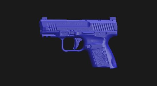 CANIK TP9 ELITE SC Real Size 3D Scan High Quality Gun Mold 3D SCAN