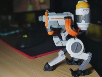 Valorant Killjoy turret inspired Fan model