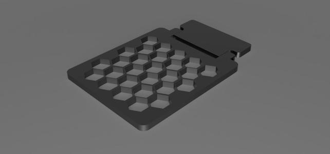 50cc license plate holder V2