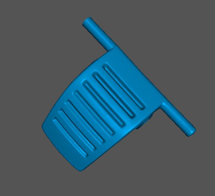 Audi A6 Rear door curtain clip