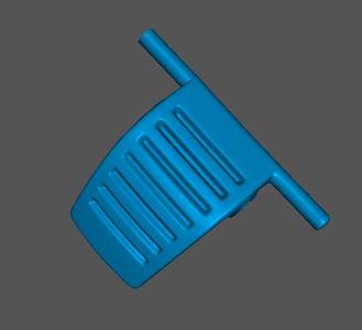 Audi A6 Rear door curtain clip
