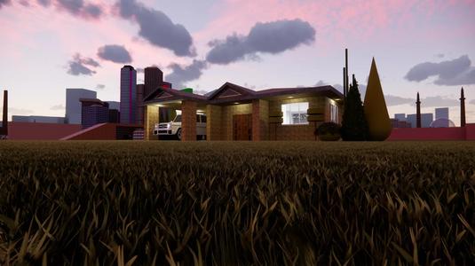 Luxurious and beautiful one story villa