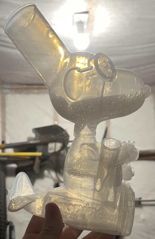 Snoopy Bong - 3 Chamber High filtration water pipe