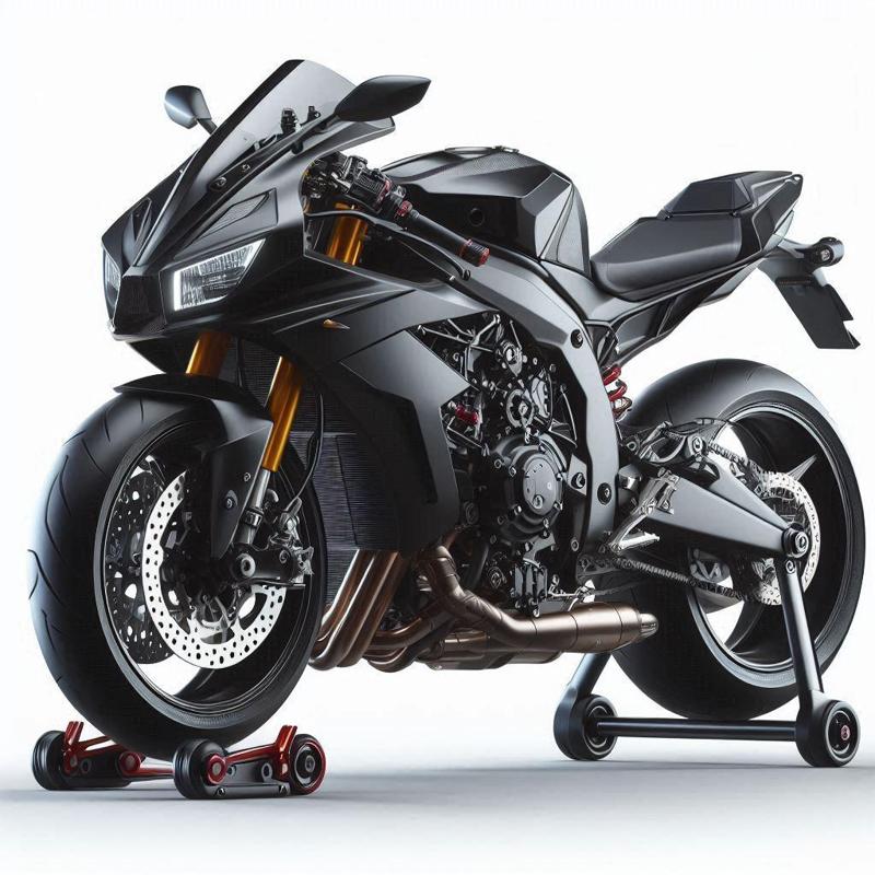 3D Printable Modern Motorcycle – Stylish Miniature Bike Model