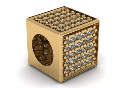 cube sugar charm ball